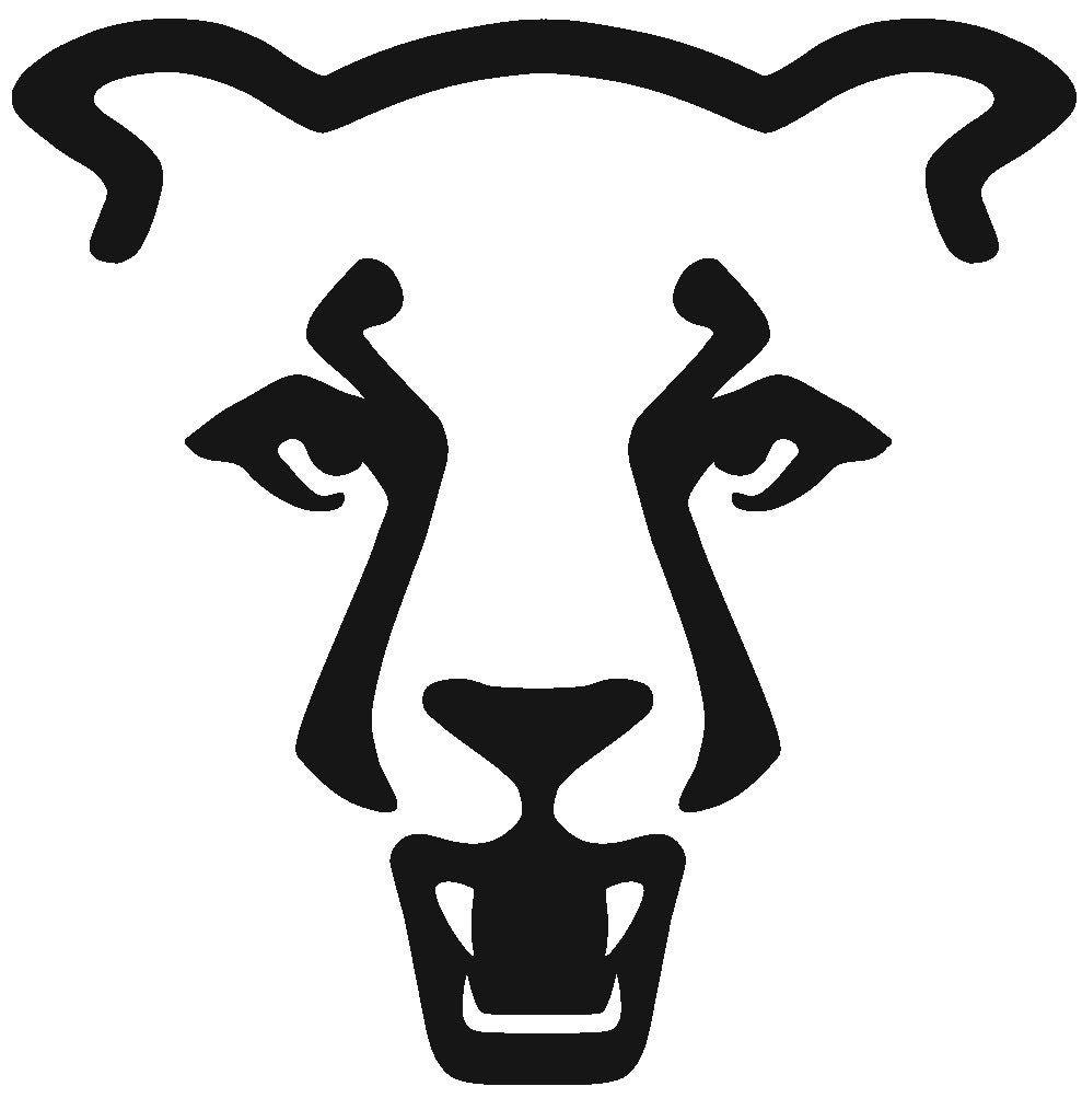 Black Mountain Lion Logo