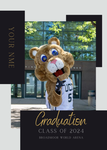 Graduation Announcement - single large photo